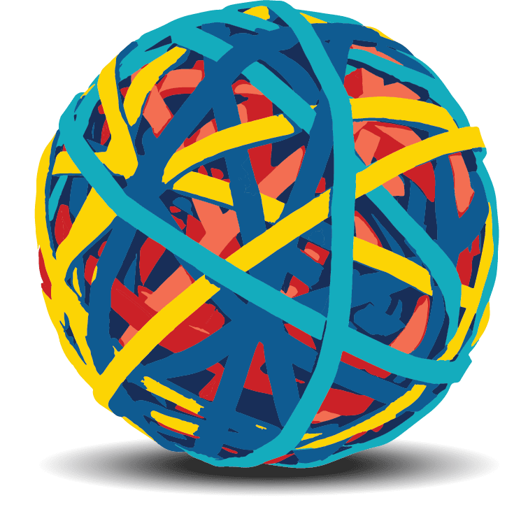 HOPLAB Ball showing the five principles of Human and Organisational Performance are interconnected
