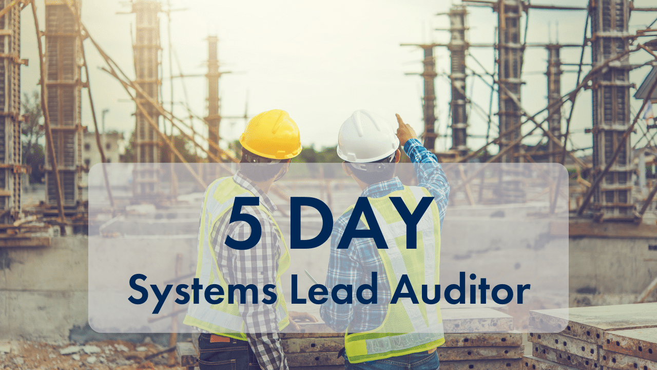Southpac International's comprehensive Systems Lead Auditor Training